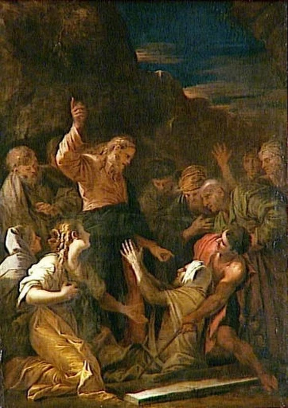 Resurrezione di Lazzaro - Chantilly, musée Condé